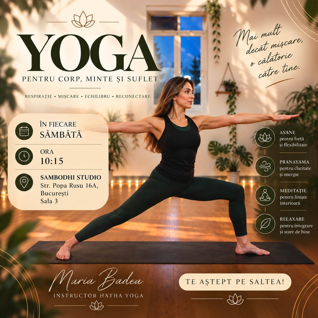 YOGA PENTRU CORP, MINTE ȘI SUFLET